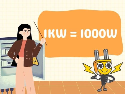 1 kw bằng bao nhiêu w