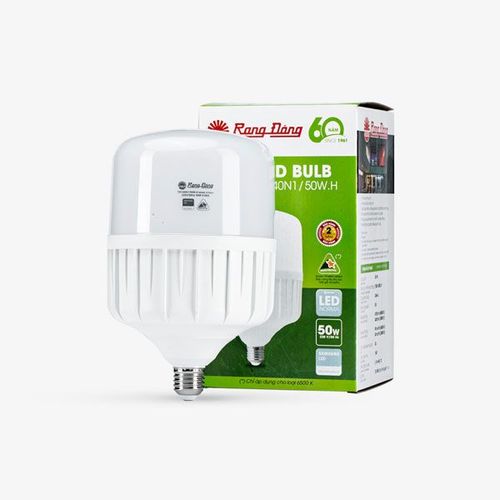 Bóng đèn LED BULB Trụ 50W Rạng Đông