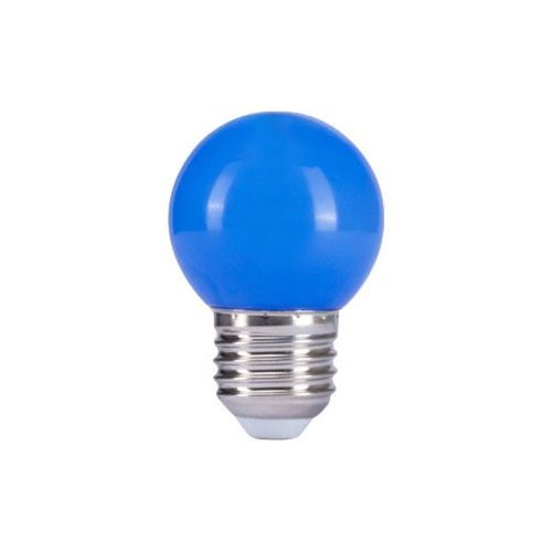 Bóng đèn LED BULB tròn màu xanh lam Rạng Đông [BE-RD-A45B/1W]