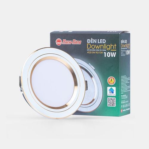 Đèn LED âm trần Downlight đổi màu Rạng Đông