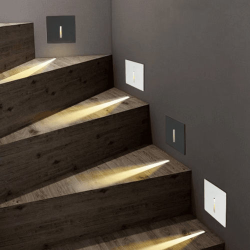 Đèn LED chân cầu thang cao cấp 3W giá rẻ [CT-GR-S07H]