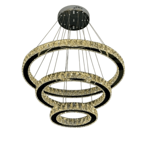 Đèn thả trần LED pha lê K9