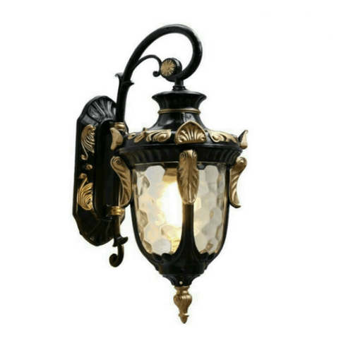Đèn tường cổ điển mạ đen, chi tiết mạ vàng DT-TP2910-C1-DE