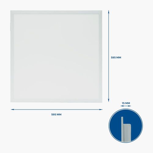 Đèn LED Panel tấm 600x600 công suất 42W không tai