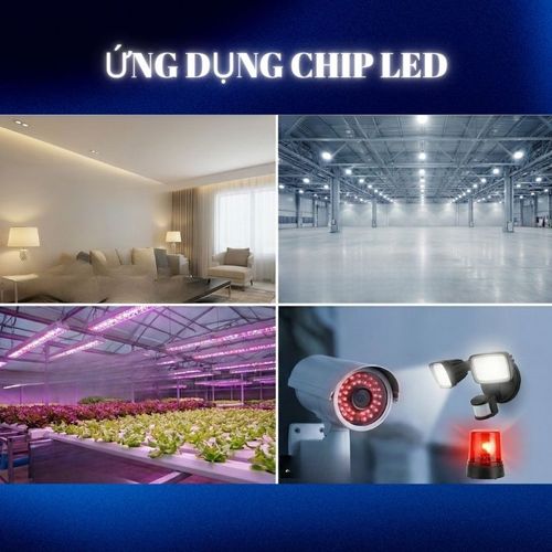 Ứng dụng thực tế của chip đèn LED