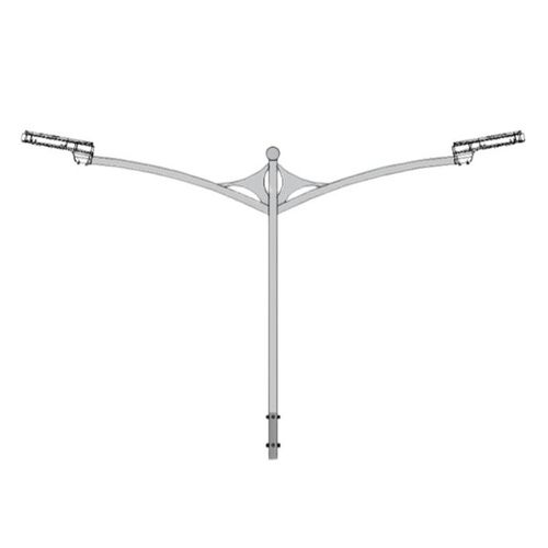 Cần đèn đôi phi Ø60 mã CK08-60