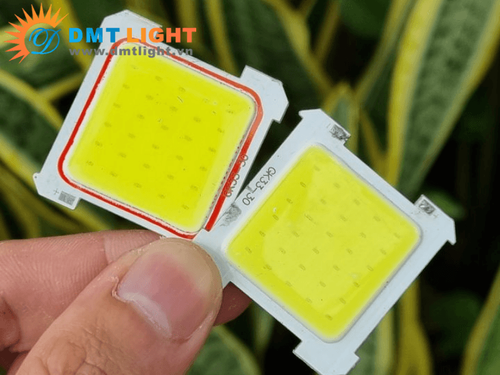 Chip COB Led có khả năng tích hợp nhiều điop trên cùng một chip, có thể là 9 điop hoặc hơn