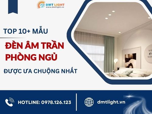 đèn âm trần phòng ngủ 