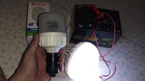 Đèn LED kẹp bình - 1