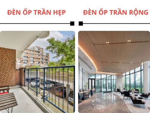 đèn ban công ốp trần 