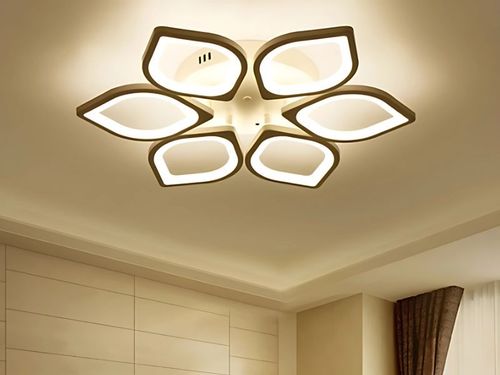 đèn ốp trần hoa sen 6 cánh