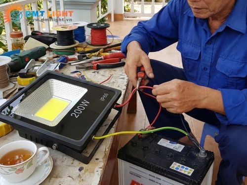 Hướng dẫn lắp đặt đèn pha led 12v&nbsp;