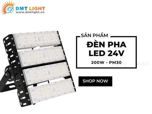 Đèn led 24v siêu sáng PM30