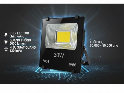 đèn led pha 30w