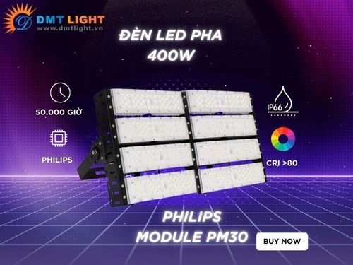 đèn pha led module 400W 