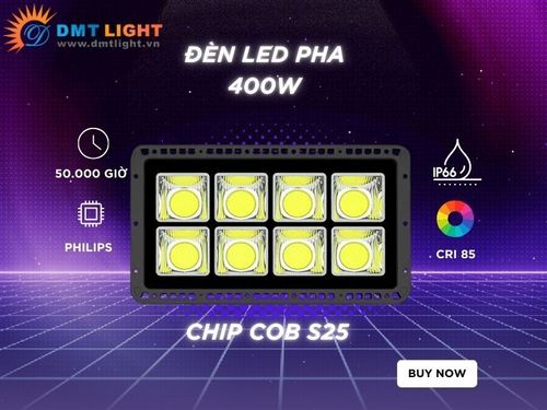đèn pha led ngoài trời 400w