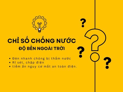 Chọn chỉ số chống nước khi mua đèn pha led giá rẻ
