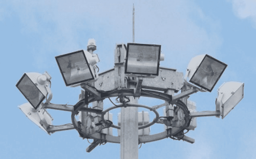 lắp đặt đèn pha led