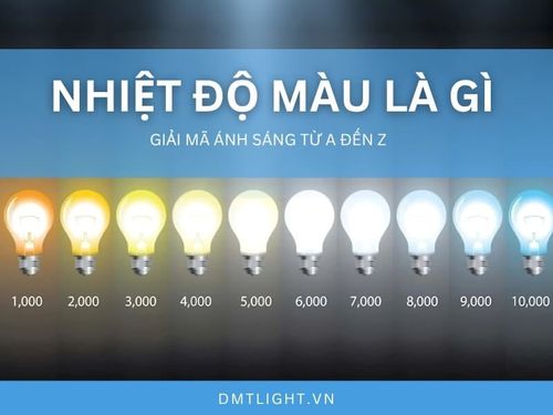 Nhiệt độ màu là gì: Giải mã ánh sáng từ A đến Z để bạn làm chủ không gian sống
